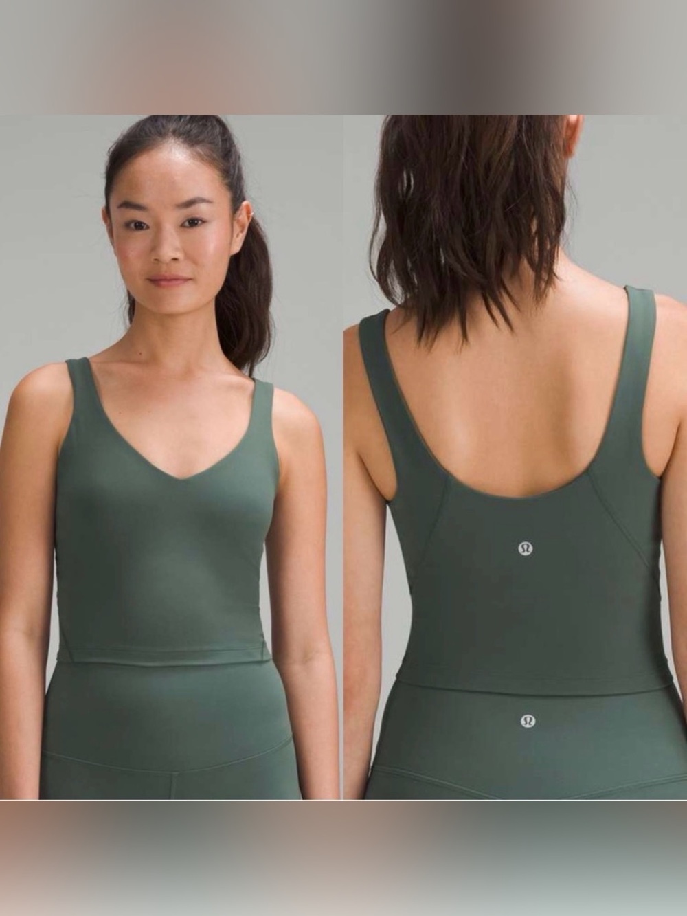 Lululemon Align Tank in Dark Forest Size 6